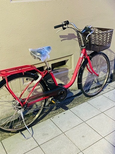 パナソニックの中古電動自転車です！あちこち新品に交換してるので、買って以降、余計にお金がかかる心配はないですよー！防犯登録も込みの料金です！早い者勝ち！