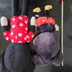 ミッキー ミニー ぬいぐるみの画像