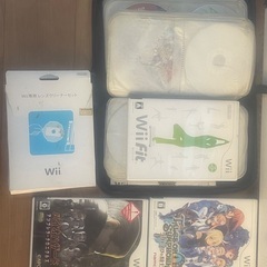 Wii 本体　付属品　ソフト3本＋α 色々　の画像
