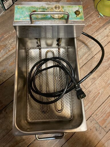 ニチワ　電気ミニミニフライヤー　現状品