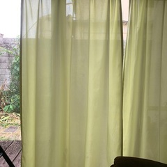 遮光なしカーテン100✖️200cm4枚