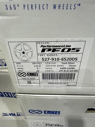 新品!19インチ・エンケイ・PF05