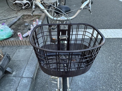 『ＳＡＬＥ　３０％』　電動自転車　パナソニック　２６インチ　バッテリー　充電器　付き　シルバー　配達可能