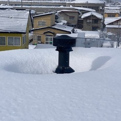 屋根の雪下ろし