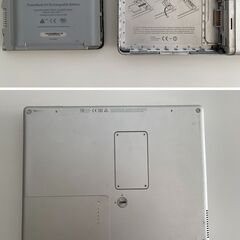 AppleのMac 「PowerbookG4」12インチ（ノート型）Mac OS X10.4.11 40GB 中古の画像