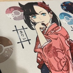 中古美品　ポケモン　プレイマット　さいとう　まりぃ　るりなの画像