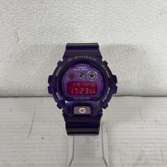 【CASIO】 G-SHOCK DW-6900CC 腕時計 カシオ Gショック クレイジーカラーズ 廃盤品 レア パープル 限定 入手困難 生産終了 Y0692の画像