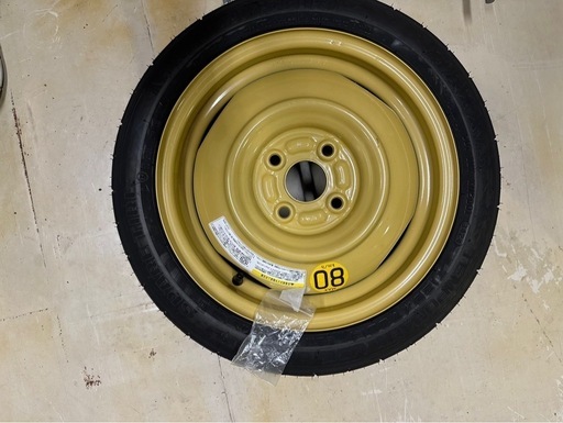 日産クリッパーリオ 新車外し、スペアタイヤ