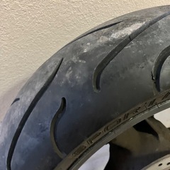 ホーネット250純正リアホイール一式の画像