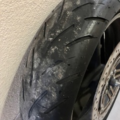 【取りに来れば3000円】ホーネット250用フロントホイール一式の画像