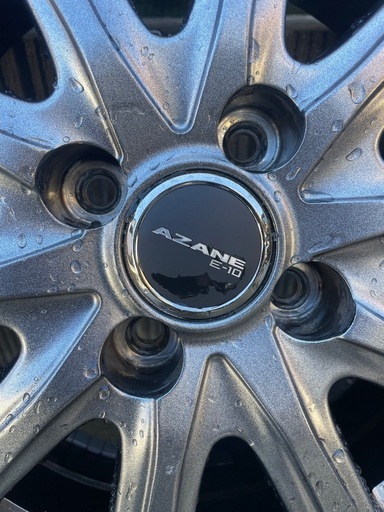 185/65/15 ホイール　AZANE E-10 15×5 1/2Jスタッドレスタイヤ　ホイール付　美品　【値下げ交渉可、早い方お願