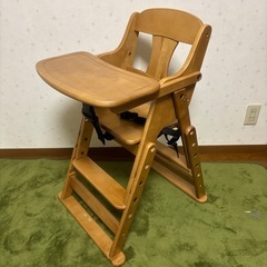 〈お取引中〉澤田木工所　ハイローチェア　中古