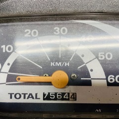 7564km  ★始動動画あり★  レッツ2 CA1PA 　スズキ　原付の画像