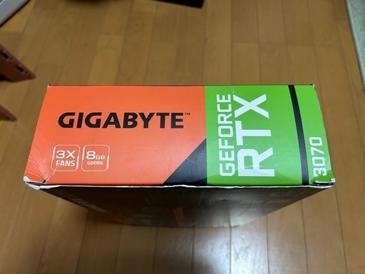 GIGABYTE RTX3070  箱あり