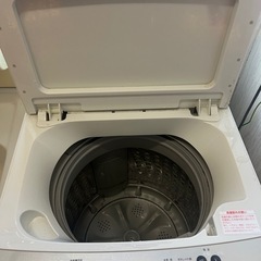 ツインバード全自動洗濯機5.5kg2019年式の画像