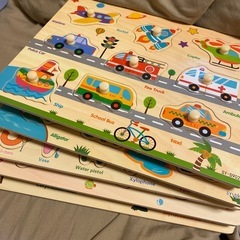 
知育玩具　モンテッソーリ　パズル　