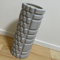 【最安値】筋膜ローラー ストレッチ ダイエット トレーニング 灰色