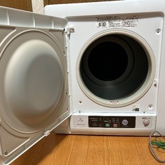 美品　日立 衣類乾燥機 5.0kg DE-N50HV W スタンド付きの画像