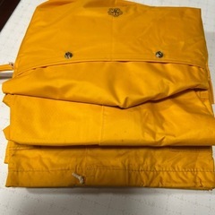 未使用品、（M）カッパ上下、キャップセット難ありの画像