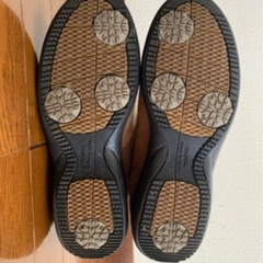 【美品】アカクラAKAKURA防水撥水加工スエード調キャメルボアブーツ24㎝の画像