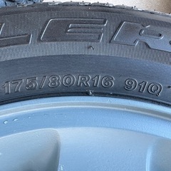 ジムニー JB23W  純正アルミホイール 175/80R16  グレー塗装の画像