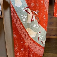 振袖　正絹　絞りの画像