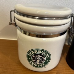 スタバ　カルディ　キャニスターの画像
