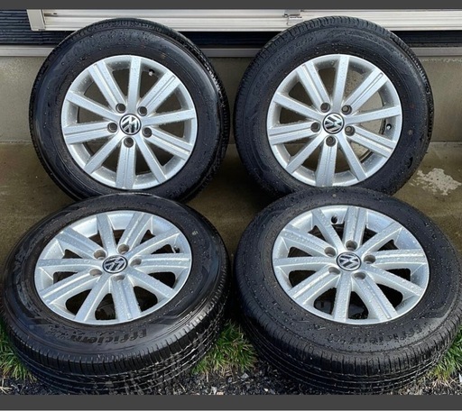 ゴルフ６TSI 純正アルミ　タイヤ　残9分山以上195/65R15