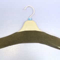 レディースアパレルメーカー仕様のハンガー　 プラスチック製22本...