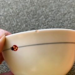 てんとう虫　夫婦茶碗の画像