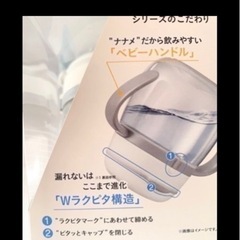 コンビ ラクマグ 漏れないストロー 3点まとめの画像