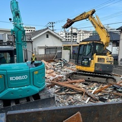 重機、手バラし、内部解体日払い可能