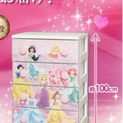 ディズニープリンセス　タンスの画像