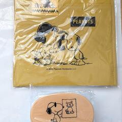 新品未開封スヌーピー メイトポケット付き保冷温バッグ&ランチボッ...