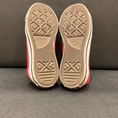 『 converse ，ALL★STAR 』スニーカー  靴 👟 レッド . 赤 ，の画像