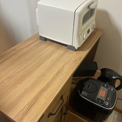 【激安‼️食器棚・キッチンカウンター12,000円】
