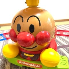 【廃盤レア】アンパンマン　電動　レールでGO GO DX