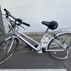 電動自転車 シマノ製6段変速 26インチ|電動アシスト自転車 大...