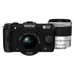 美品です。PENTAX ミラーレス一眼 Q7 ダブルズームキット