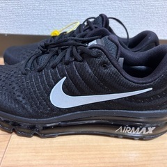 【新品未使用】NIKE AIR MAX 2017 26cm ブラック/アンスラサイト/ホワイトの画像