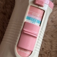 HITACHI くるくるドライヤー（ピンク）の画像