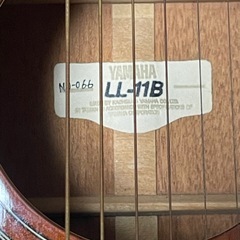 ヤマハ アコースティックギター LL-11Bの画像