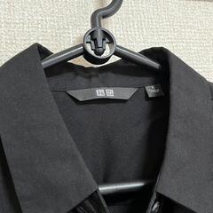 UNIQLO シャツブラウス 黒 Ｓの画像