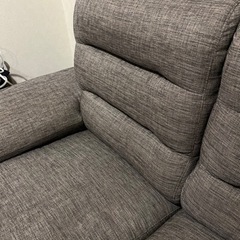 ニトリ　3人掛けソファの画像