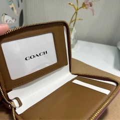 【新品未使用】COACH coach お財布 財布 お札、カード、名刺入れの画像