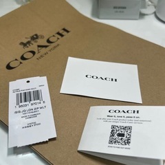 【新品未使用】COACH coach お財布 財布 お札、カード、名刺入れの画像