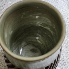 お値下げしました　唐津焼湯飲みの画像