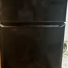 ハイアール 121L 2ドア冷凍冷蔵庫 ブラック JR-N121A-K