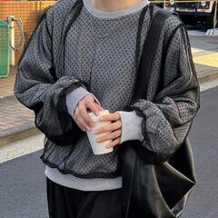 ■新品■おしゃれ■トレーナー■裏起毛