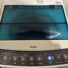 ハイアール 4.5kg 全自動洗濯機　ブラックHaier JW-...